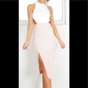Brand new form fitted pencil skirt dress